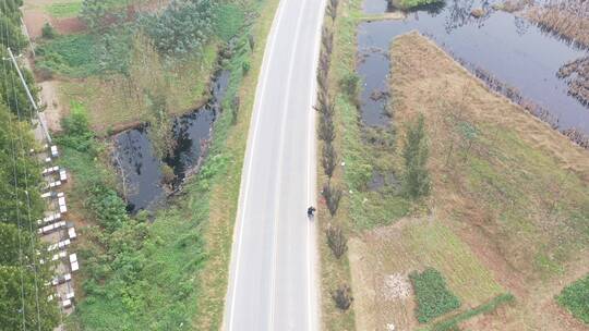 航拍乡村公路