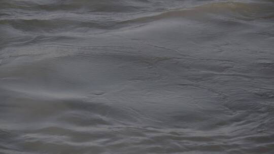 冬季中国北方海边的海面和浪花LOG素材