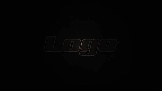 黑暗优雅LOGO开场展示AE视频素材教程下载