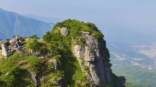 江西萍乡武功山自然风景区初秋风光