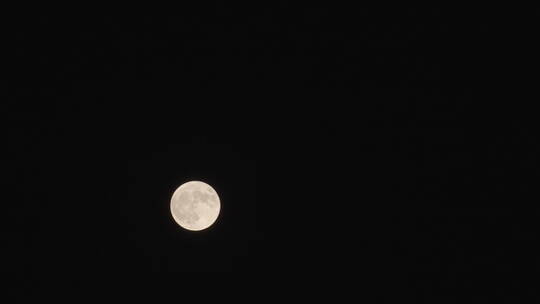 大圆月亮升起延时视频素材模板下载