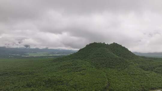 腾冲火山地热国家地质公园航拍