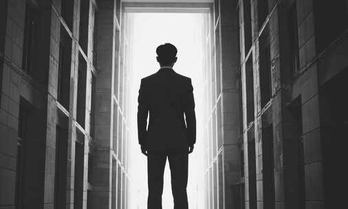 极简 商务人士 男人