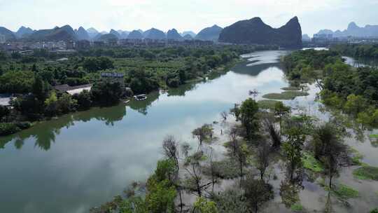 桂林山水城市风光