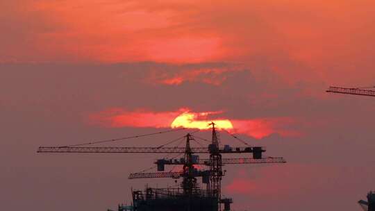 夕阳 晚霞 天空 治愈系 黄昏 唯美