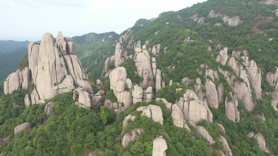 航拍福建宁德太姥山