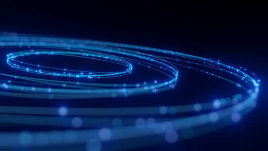 未来光纤技术概念背景视频素材模板下载