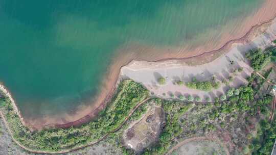 中国云南玉溪市抚仙湖风景