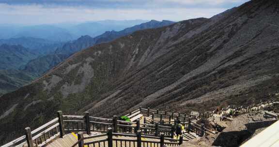 陕西太白山壮丽景色