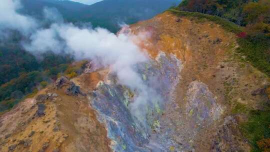 日本北海道地域谷