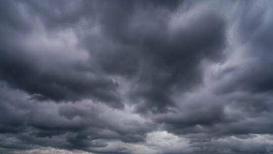 乌云延时天空阴天暴风雨来临台风天气阴雨天视频素材模板下载