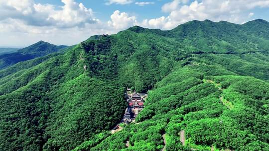 中国吉林市朱雀山国家森林公园菩提寺