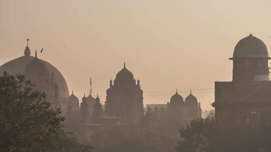 印度孟买的圆顶建筑
