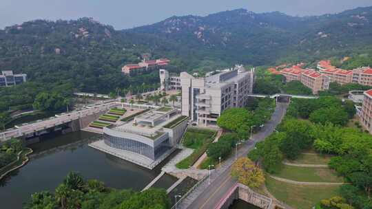 航拍厦门国家会计学院