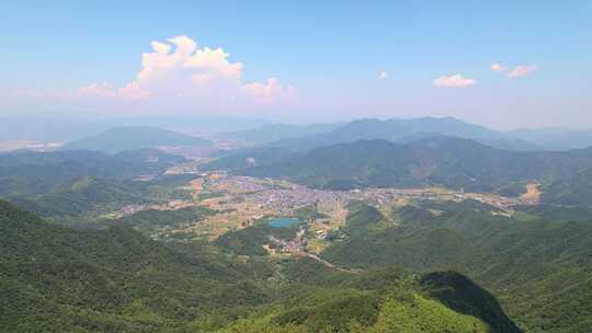 山村风景航拍