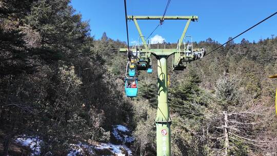 云南省丽江市玉龙雪山牦牛坪索道