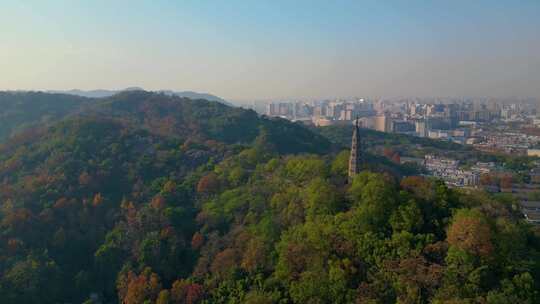 杭州城市风景合集航拍