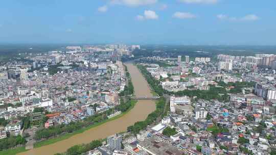 海南临高城市大景