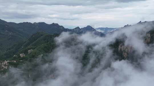 美丽中国河南老界岭自然风光