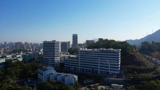 航拍深圳市康宁医院坪山院区A