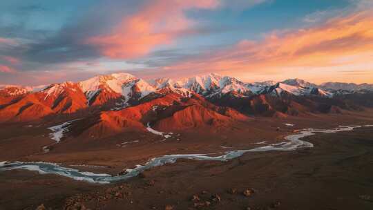昆仑山风光航拍合集