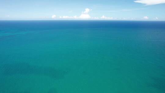 海南琼海博鳌海边玻璃海航拍