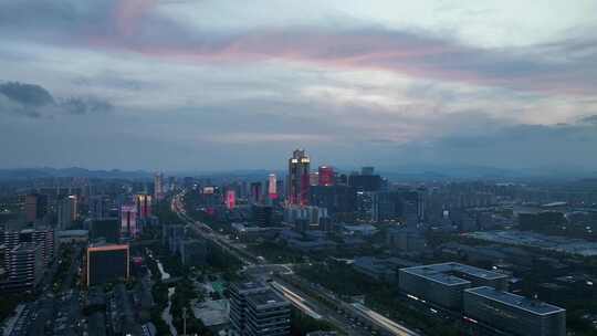 杭州未来科技城视频素材模板下载