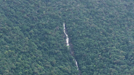 航拍海南五指山景区