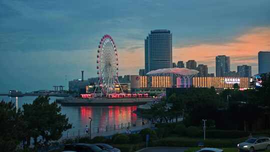 青岛西海岸夜景