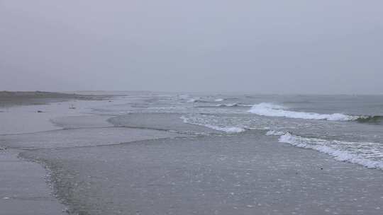 大海沙滩海浪