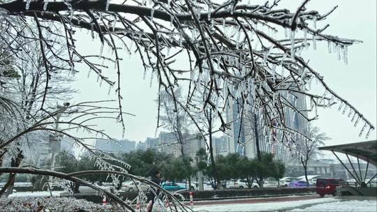 湖南冰冻雨雪天气