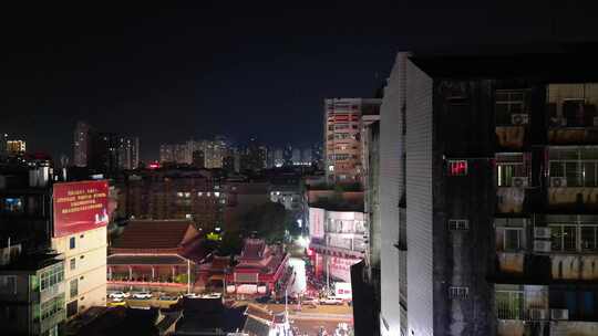 福建莆田城市夜景