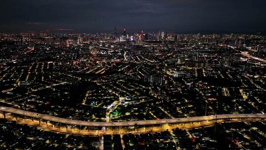 马来西亚吉隆坡莫迪卡石油双子塔蓝调夜景