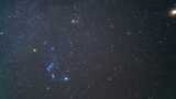 猎户座星空背景高清在线视频素材下载