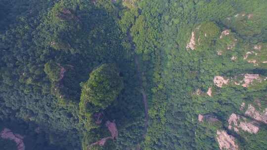 航拍张家界国家森林公园武陵源阿凡达山