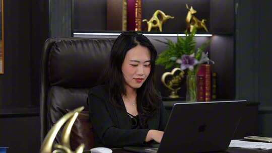 职场商务女性办公