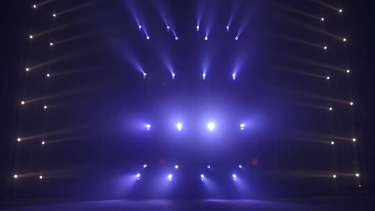 舞台的灯光视频素材模板下载