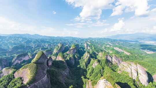 广西桂林资源八角寨夏日午后风光