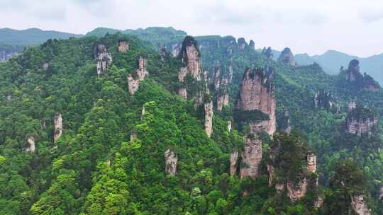 中国 湖南 张家界 武陵源 天子山 风光