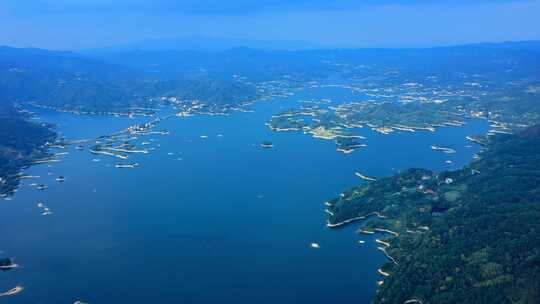 水库自然风光千岛湖