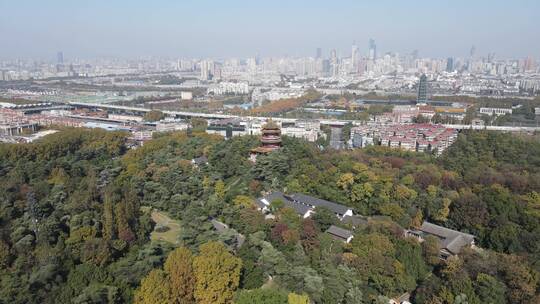 南京中山陵5A景区航拍