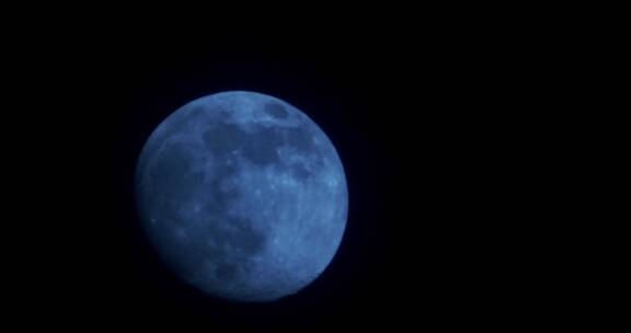 蓝月亮唯美