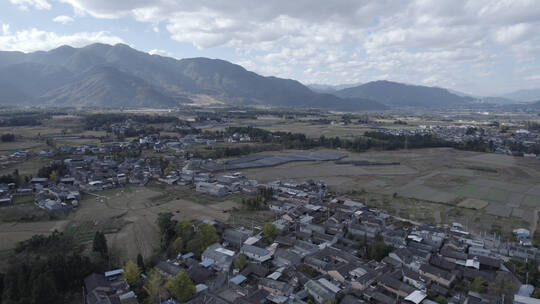 云贵高原腾冲高山乡村