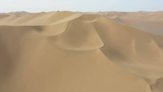 沙漠航拍4k原视频素材
