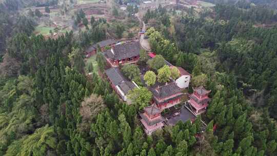 四川南充大深南海南海寺航拍合集