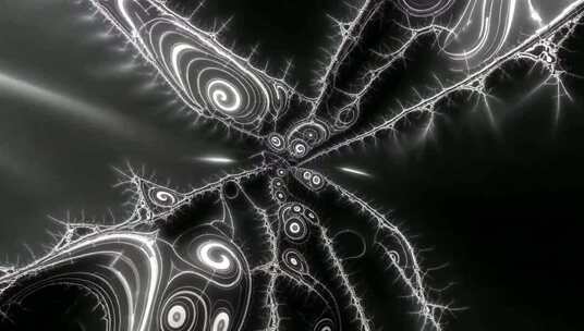 抽象线条光影动态素材