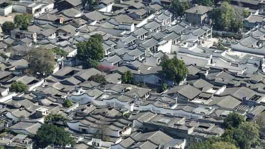 航拍福建福州城市内河 福州上下杭