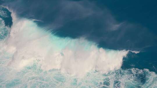 大海海浪浪花海风巨浪