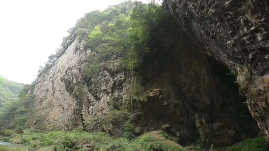 C湖南花垣县山涧高清实拍