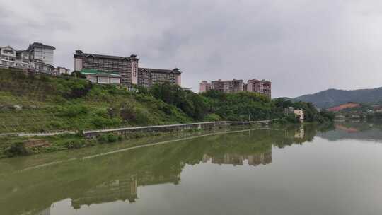 三江风雨桥航拍